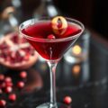 Pomegranate martini