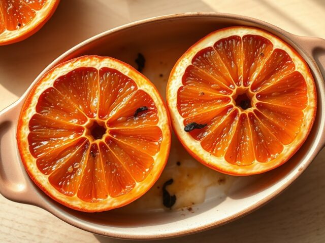 Pompelmoes uit de oven