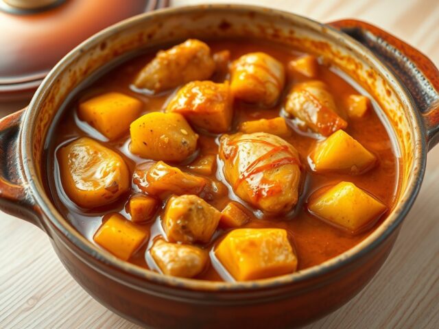 Pompoen – appel potje