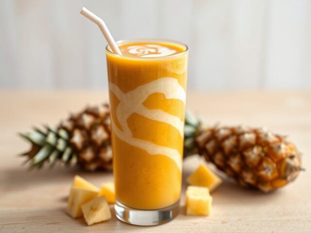 Pompoen-banaansmoothie