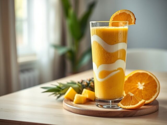 Pompoen-banaansmoothie