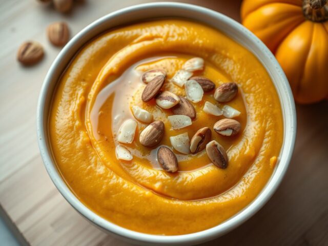 Pompoen purée als vervanger van aardappelpurée