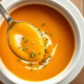 Pompoensoep met appel