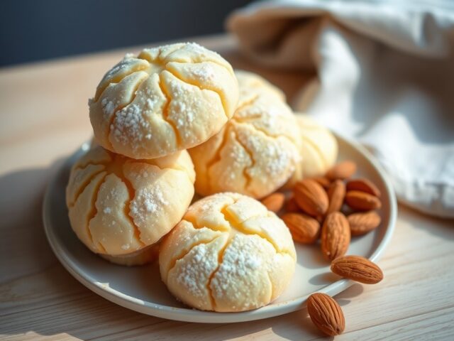 Portugese amandelkoekjes