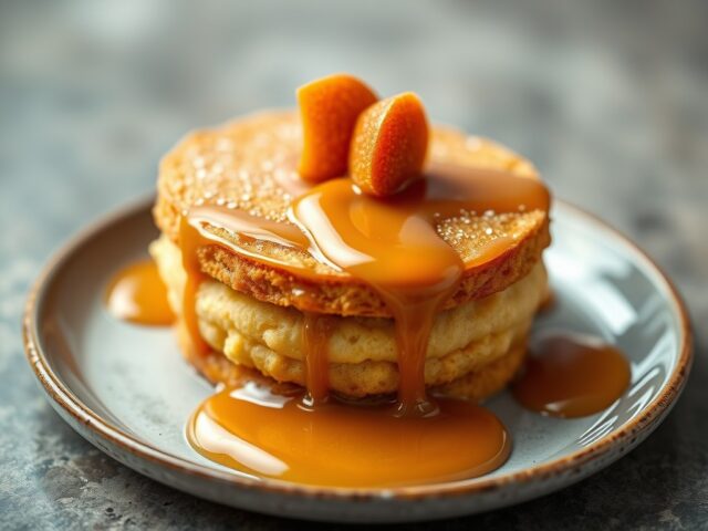 Portugese eiervla met caramel