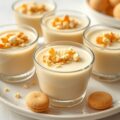 Portugese vla met bittekoekjes