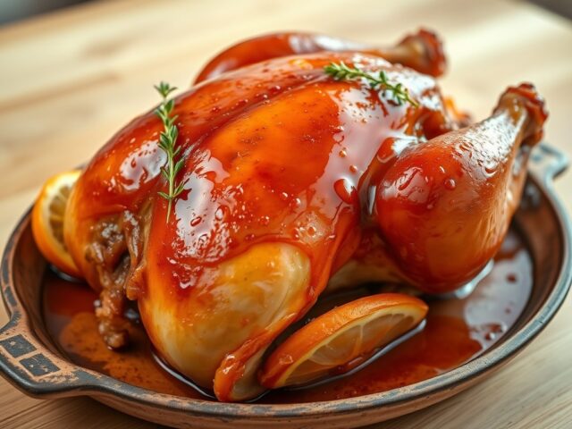 Poule à l’Orange