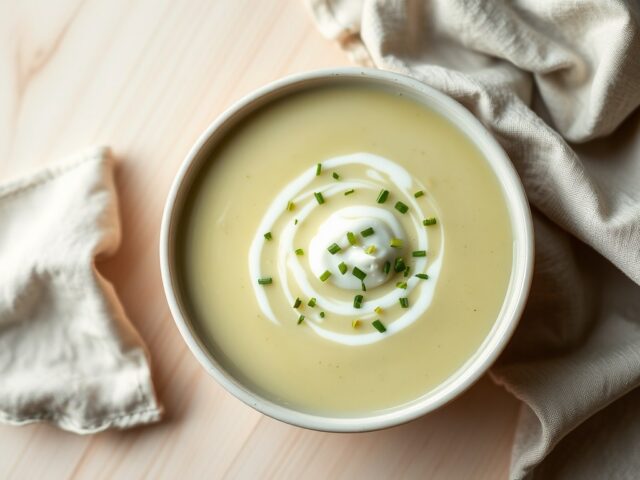 Prei-en aardappelsoep