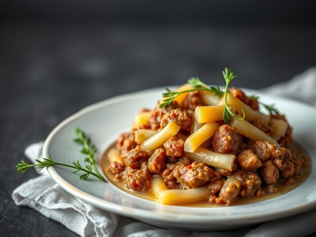 Preischotel met jachtsaus