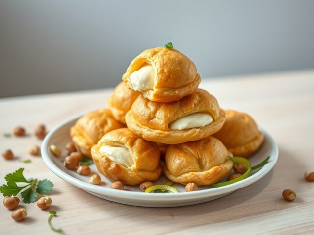 Profiterolles van brie