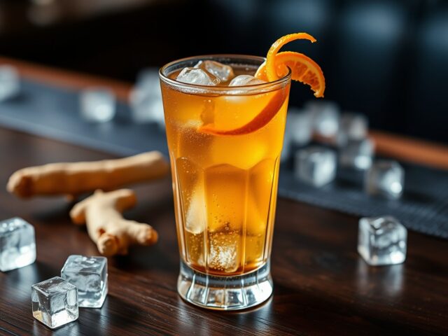 Proposal-cocktail met gember