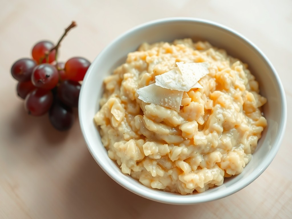 Prosecco Risotto, AI-gegenereerde illustratie