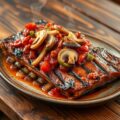 Provençaals varken op grill