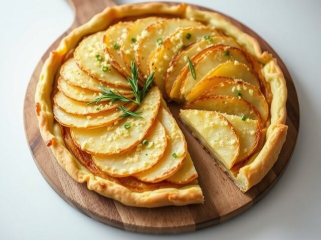 Provençaalse aardappeltaart