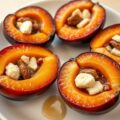Pruimen gevuld met bitterkoekjes