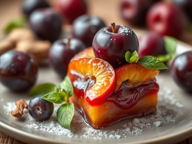 Pruimendessert