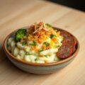 Puree met broccoli en Finettes