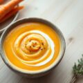 Puree van wortelen en knolselder