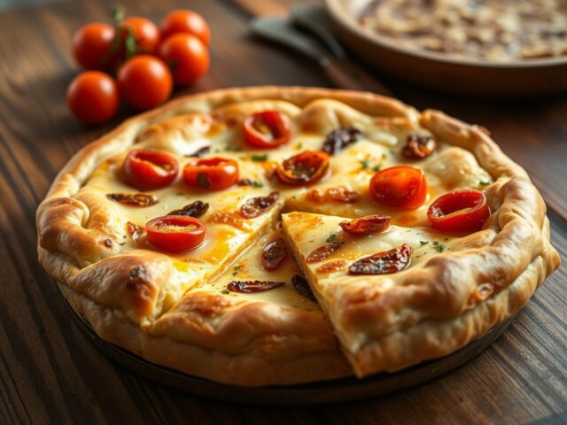 Quiche met Gegrilde Groentes