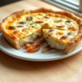 Quiche met Hervekaas en uien
