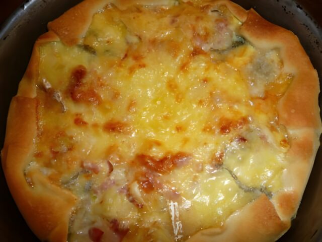 Quiche met meerdere kaas soorten