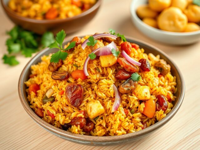 Quorn Biriyani