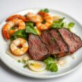 Rösti met gebraden rosbief en wintersalade