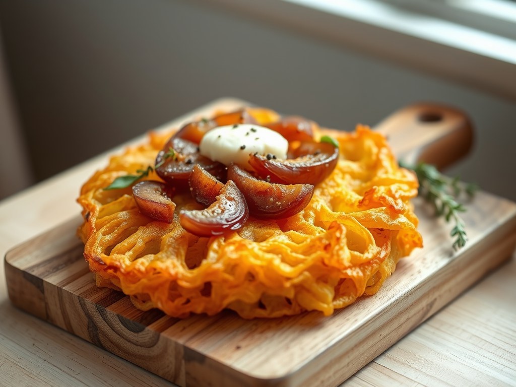 Rösti variatie, AI-gegenereerde illustratie