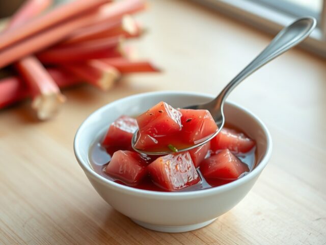 Rabarbercompote