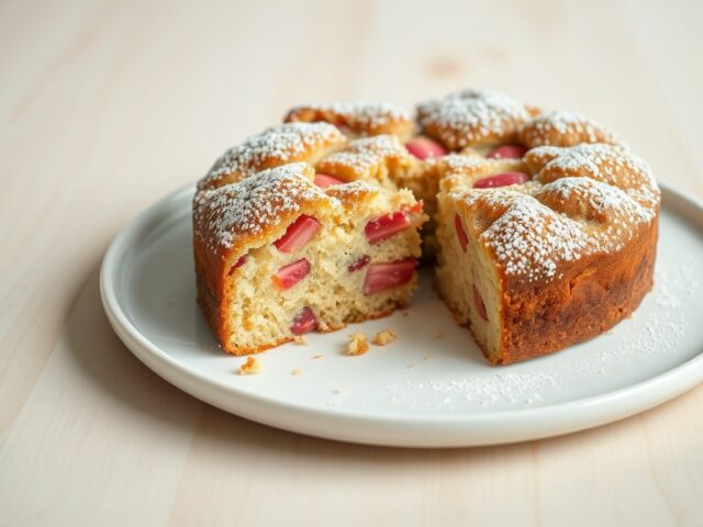 Rabarberkoek