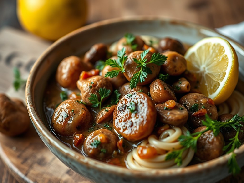 Ragout, AI-gegenereerde illustratie