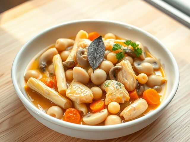 Ragout van kipfilet met asperges