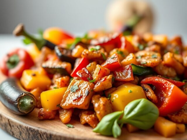 Ratatouille ‘hot stuff’ — AI-gegenereerde illustratie