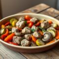 Ratatouille di carne di vitello