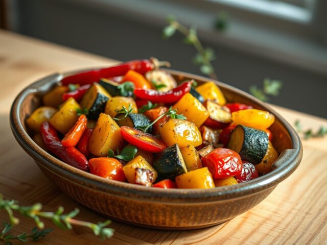 Ratatouille uit de oven