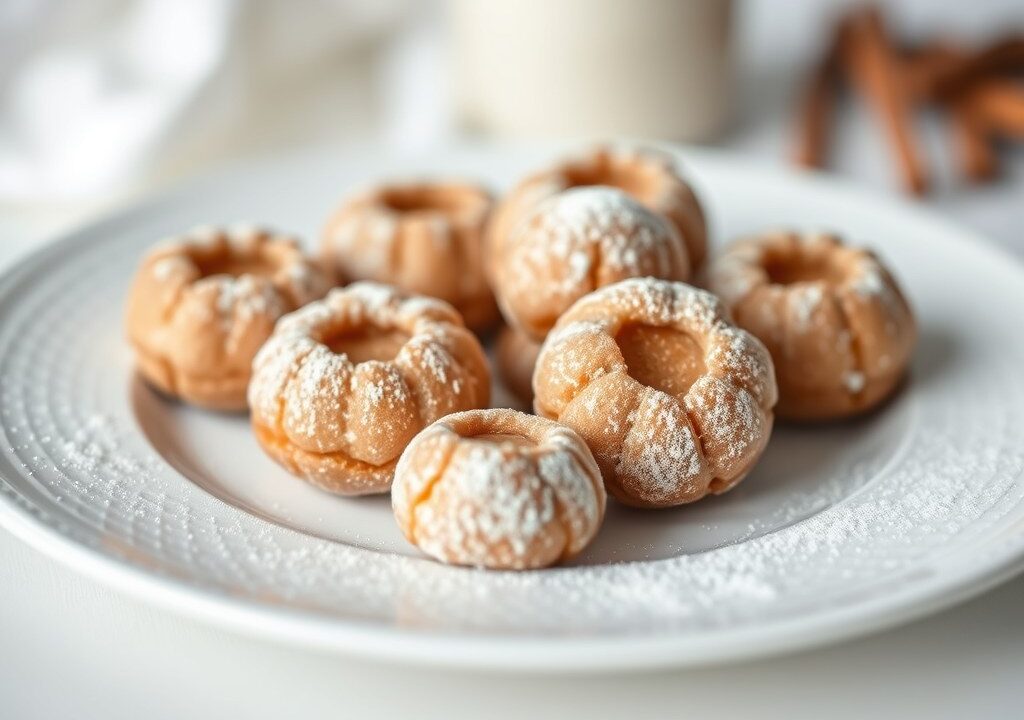 Recept voor échte pepernoten (taaitaainoten) — AI-gegenereerde illustratie