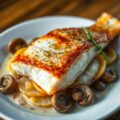 Red snapper met pancetta op aardappel (zie opm)