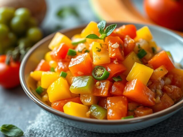 Regenboogsalade