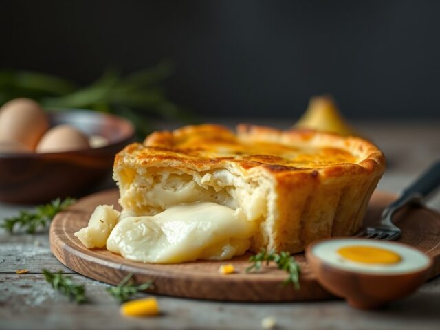 Reibekuchen: Reifkoek (reefkoek) — AI-gegenereerde illustratie