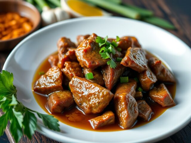 Rendang Daging I (Gekruid Vlees Sumatra)