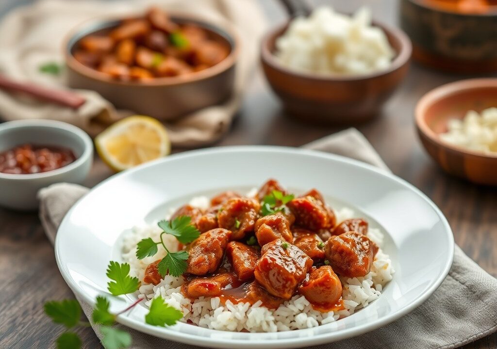 Rendang III (Beetje Eenvoudige Versie), AI-gegenereerde illustratie