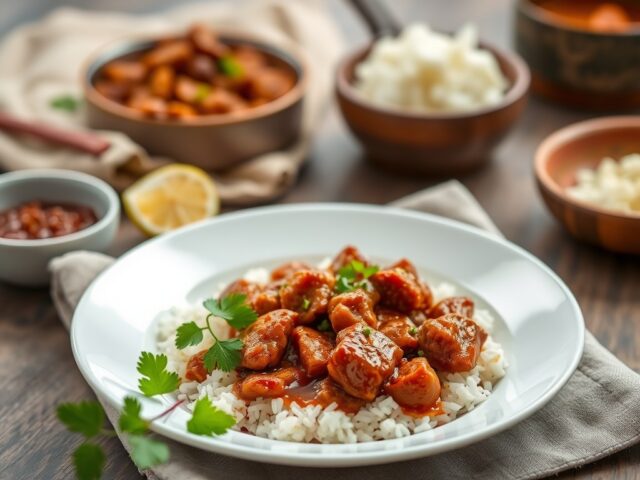Rendang III (Beetje Eenvoudige Versie) — AI-gegenereerde illustratie