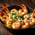 Reuzengarnalen met chili en feta