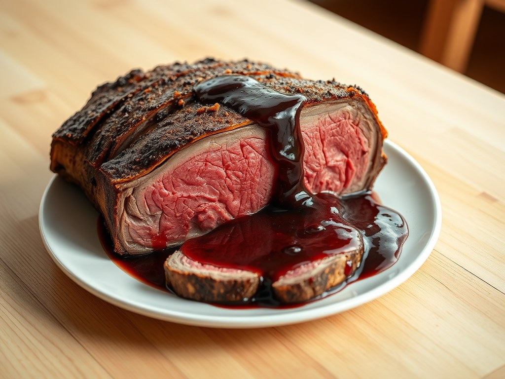 Rib Roast, AI-gegenereerde illustratie