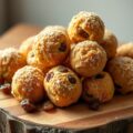 Ricotta-rozijnenballetje