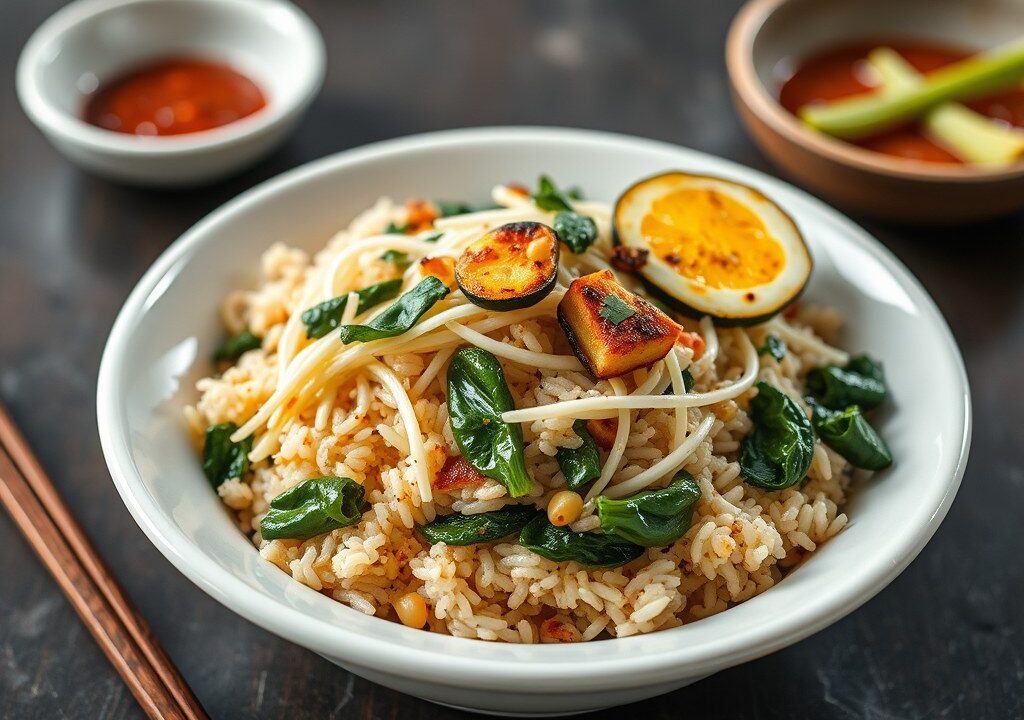 RIJST Bibimbap, AI-gegenereerde illustratie