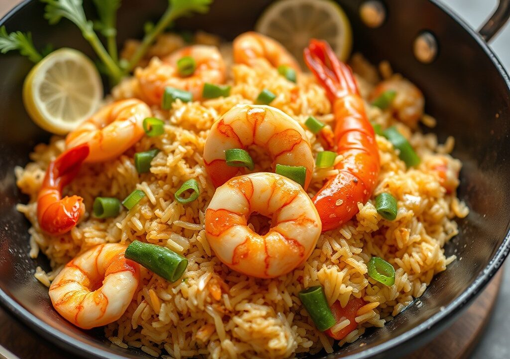 RIJST Cantonese Rice I, AI-gegenereerde illustratie