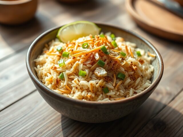 Rijst met Knoflook en Kruiden India II