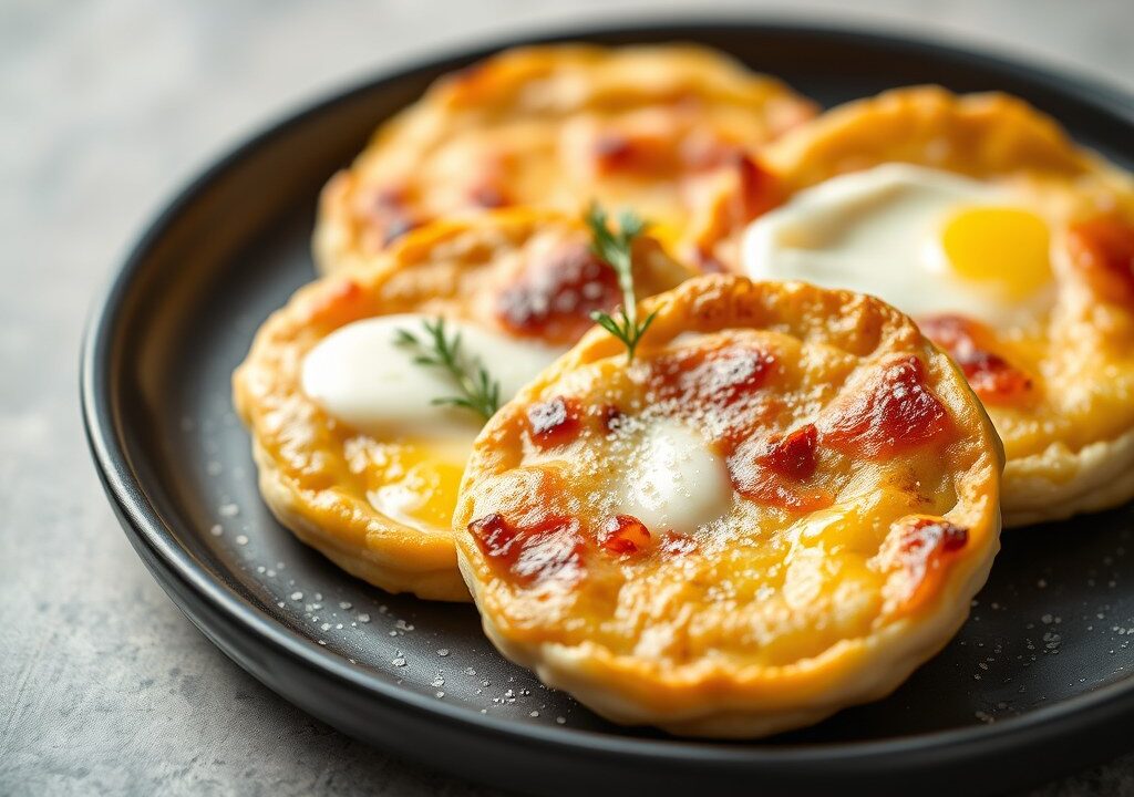 Rijstpannenkoekjes, AI-gegenereerde illustratie