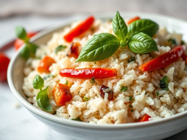 Rijstsalade